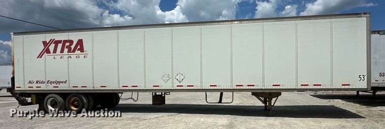 image for item EJ6362 2008 Wabash  dry van trailer