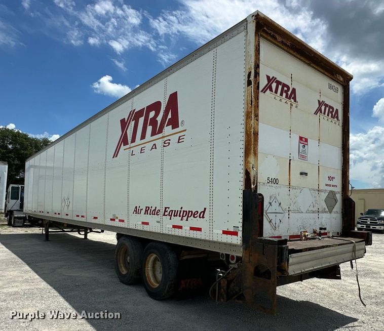 image for item EJ6362 2008 Wabash  dry van trailer