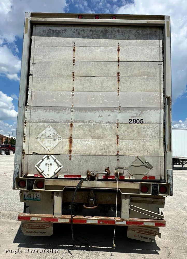 image for item EJ6368 2002 Trailmobile  dry van trailer