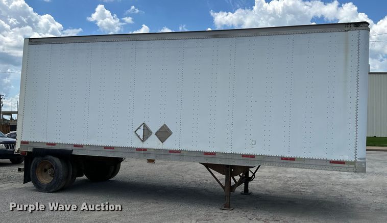 image for item EJ6369 2002 Trailmobile  dry van trailer