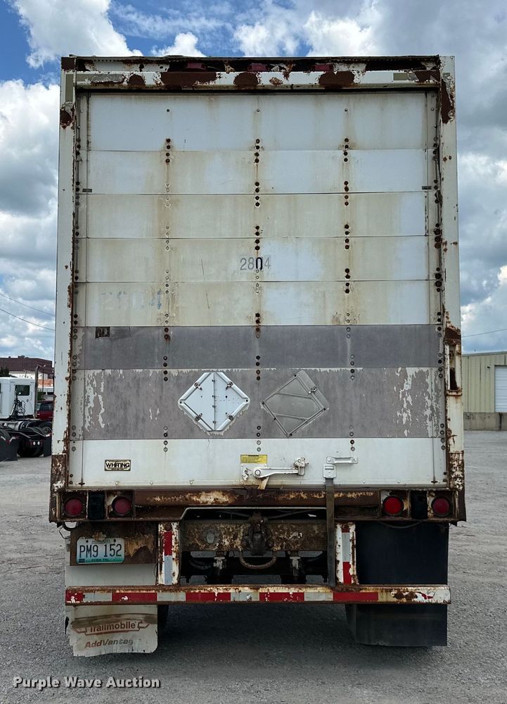 image for item EJ6369 2002 Trailmobile  dry van trailer