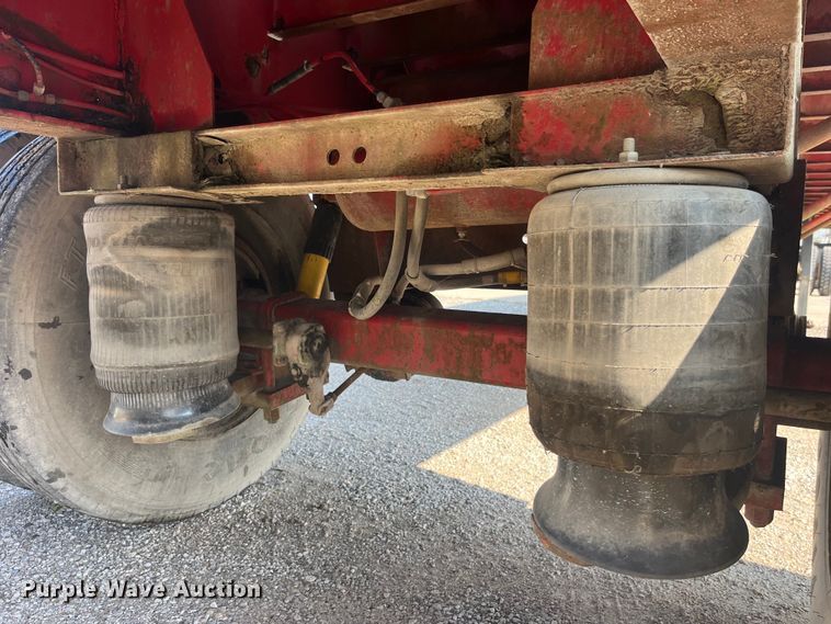 image for item EK8800 1986 Fruehauf  PB100-T2W-48XW flatbed trailer