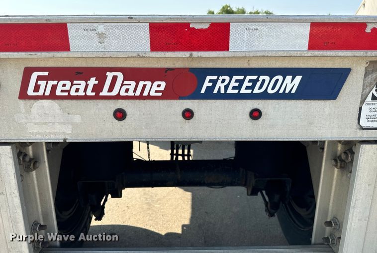image for item LF9866 2013 Great Dane  FXP-0024-00048 flatbed trailer