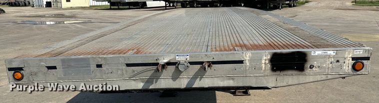 image for item LF9869 2014 Mac TNAR48AF flatbed trailer
