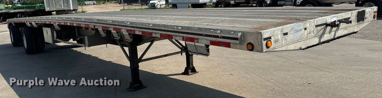 image for item LF9869 2014 Mac TNAR48AF flatbed trailer