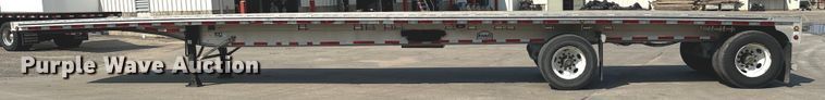 image for item LF9869 2014 Mac TNAR48AF flatbed trailer