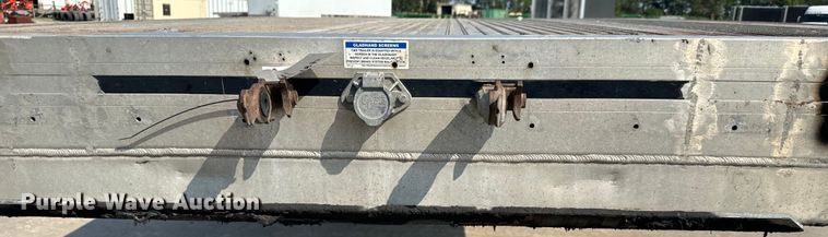 image for item LF9869 2014 Mac TNAR48AF flatbed trailer