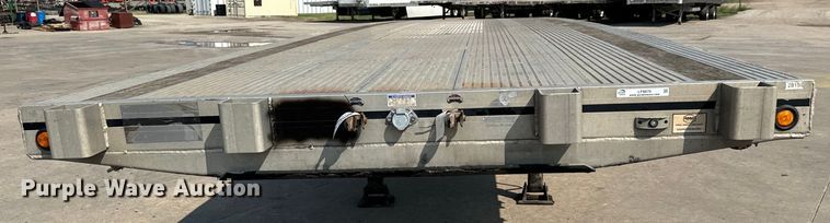 image for item LF9870 2014 Mac TNAR48AF flatbed trailer