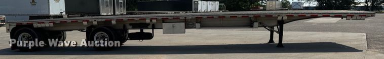 image for item LF9870 2014 Mac TNAR48AF flatbed trailer