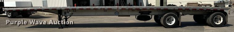 image for item LF9870 2014 Mac TNAR48AF flatbed trailer
