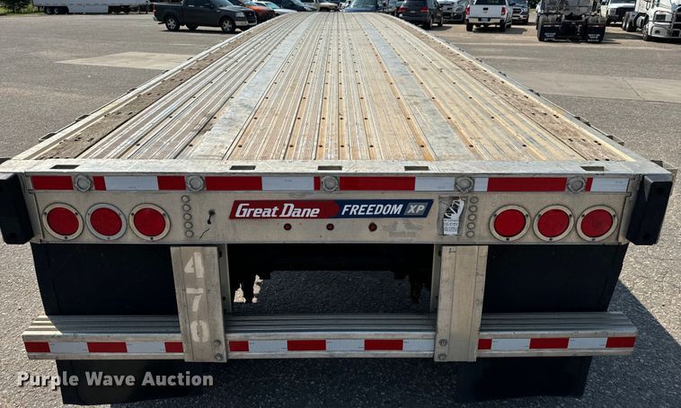 image for item LF9872 2013 Great Dane  FXP-0024-00048  flatbed trailer