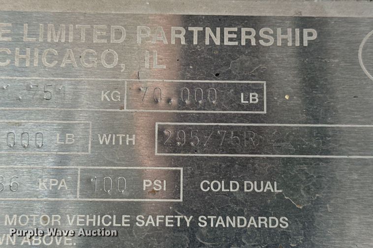 image for item LF9872 2013 Great Dane  FXP-0024-00048  flatbed trailer