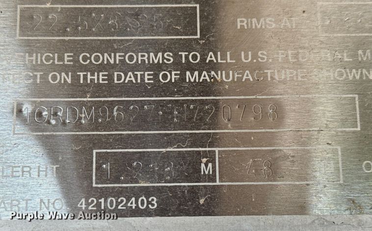 image for item LF9873 2013 Great Dane  FXP-0024-00048  flatbed trailer