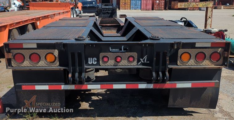 image for item NW9578 2013 XL Specialized Trailers XL 110 HDG lowboy equipment trailer