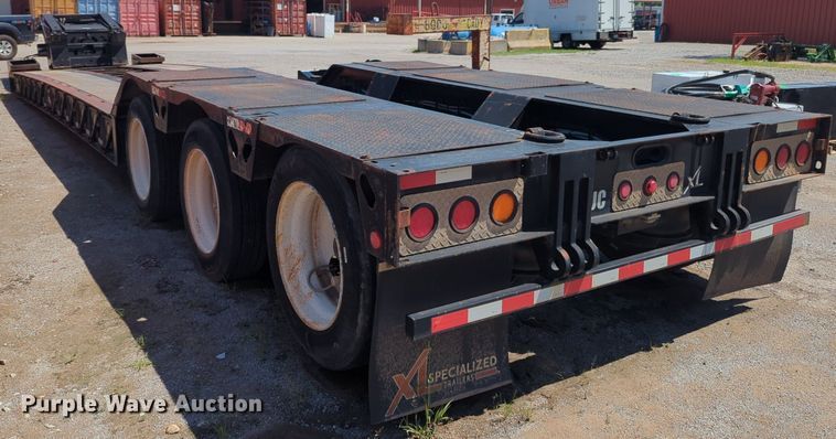 image for item NW9578 2013 XL Specialized Trailers XL 110 HDG lowboy equipment trailer