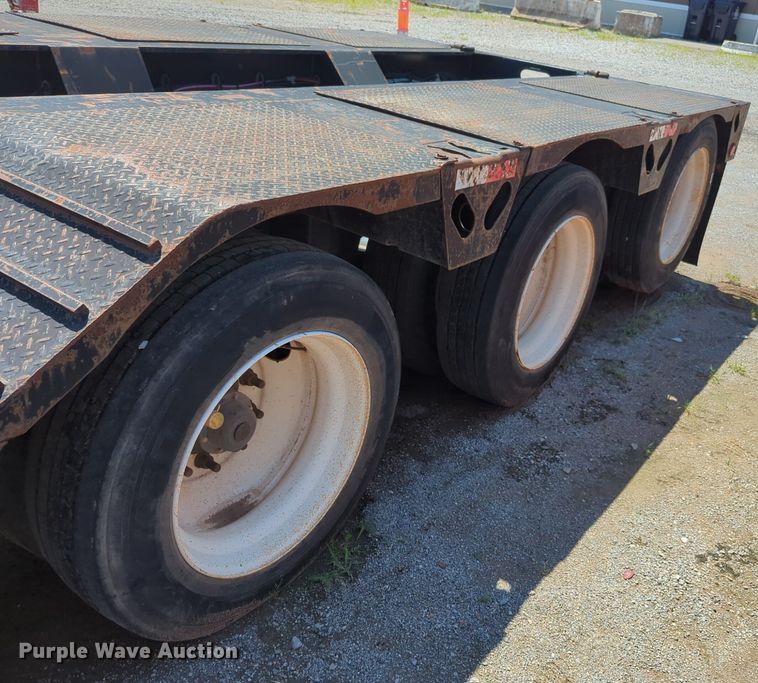image for item NW9578 2013 XL Specialized Trailers XL 110 HDG lowboy equipment trailer
