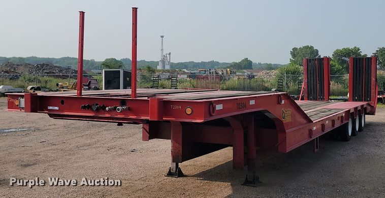 image for item OD9649 1998 Trail Boss drop deck equipment trailer