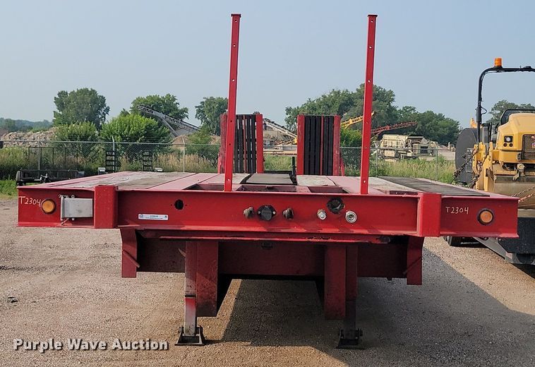 image for item OD9649 1998 Trail Boss drop deck equipment trailer