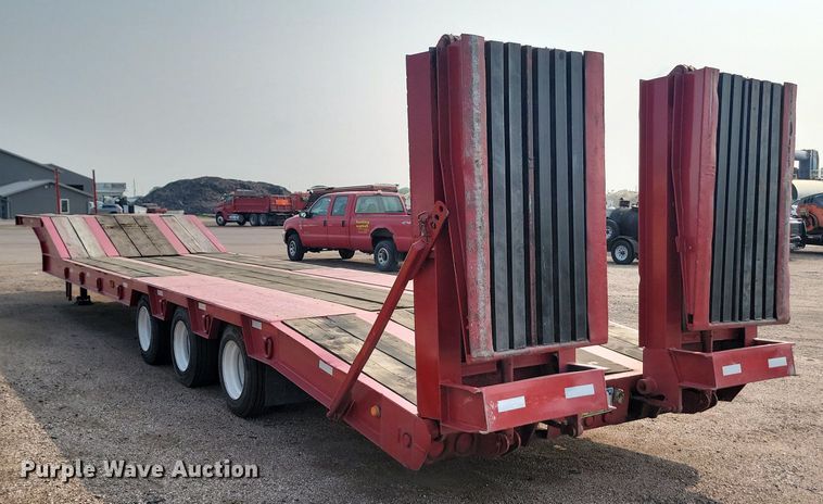 image for item OD9649 1998 Trail Boss drop deck equipment trailer