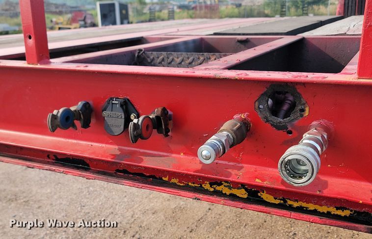 image for item OD9649 1998 Trail Boss drop deck equipment trailer