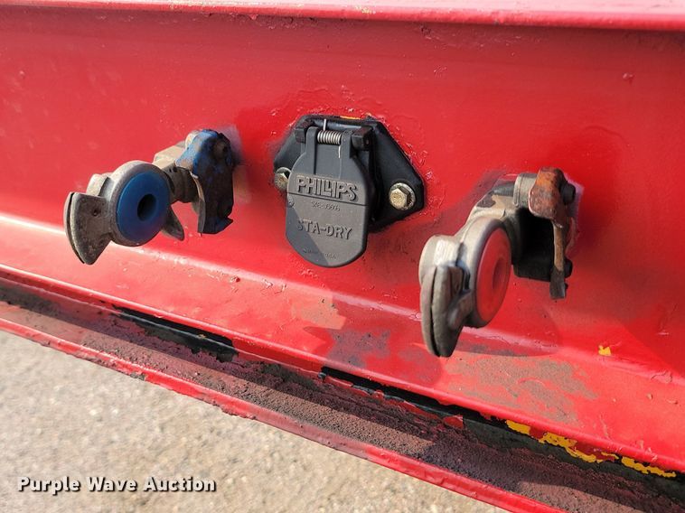 image for item OD9649 1998 Trail Boss drop deck equipment trailer