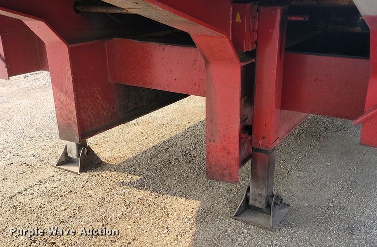 image for item OD9649 1998 Trail Boss drop deck equipment trailer