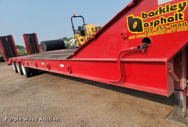 image for item OD9649 1998 Trail Boss drop deck equipment trailer