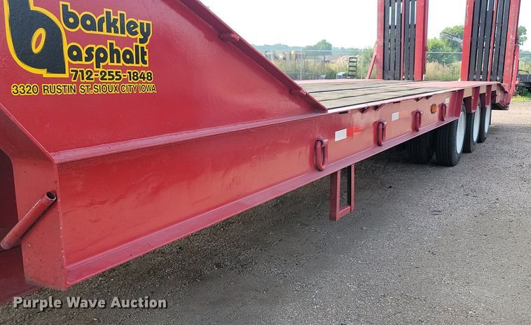 image for item OD9649 1998 Trail Boss drop deck equipment trailer