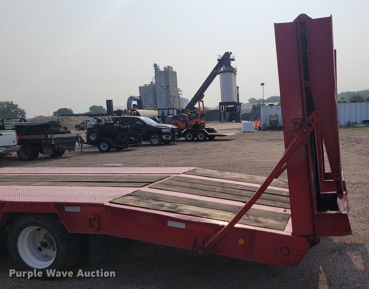 image for item OD9649 1998 Trail Boss drop deck equipment trailer