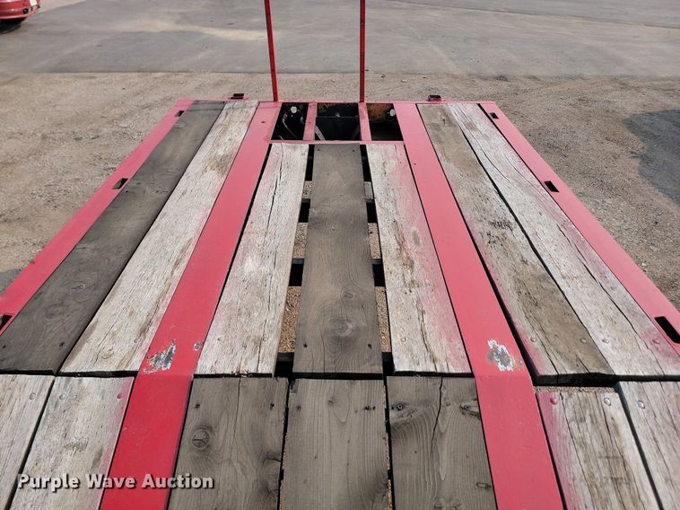 image for item OD9649 1998 Trail Boss drop deck equipment trailer