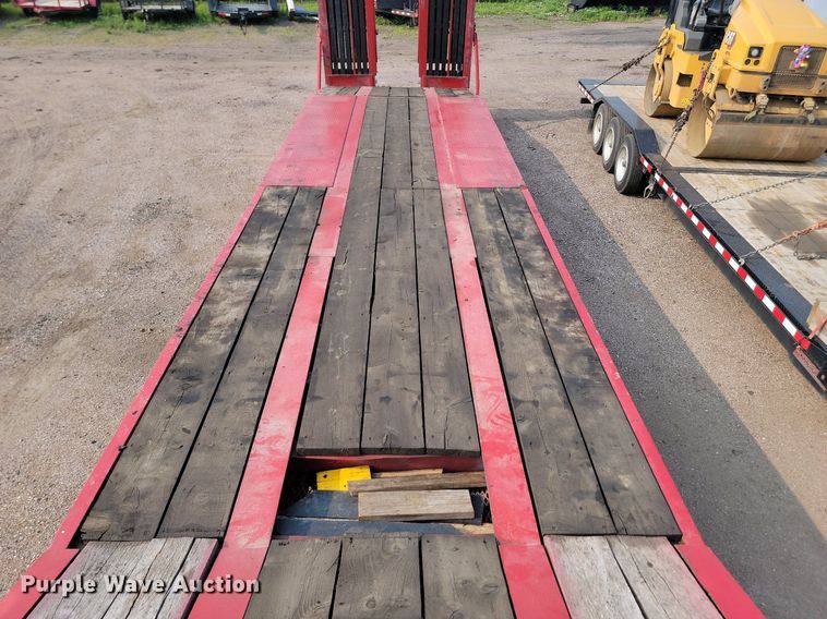 image for item OD9649 1998 Trail Boss drop deck equipment trailer