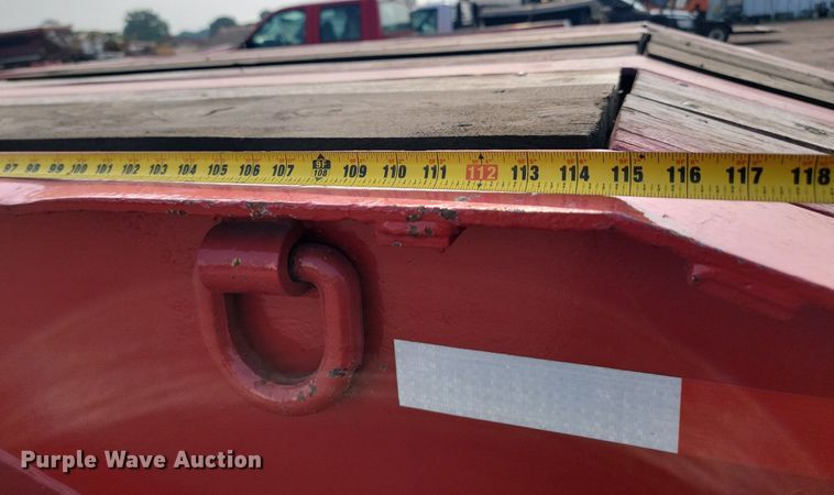 image for item OD9649 1998 Trail Boss drop deck equipment trailer