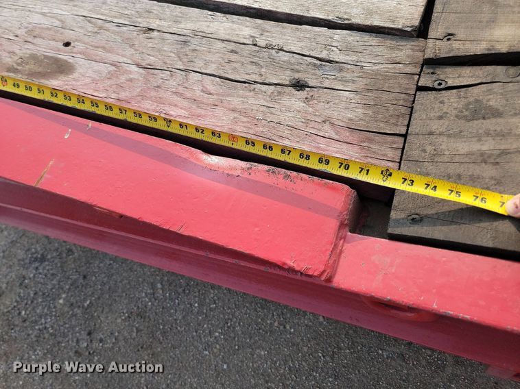 image for item OD9649 1998 Trail Boss drop deck equipment trailer