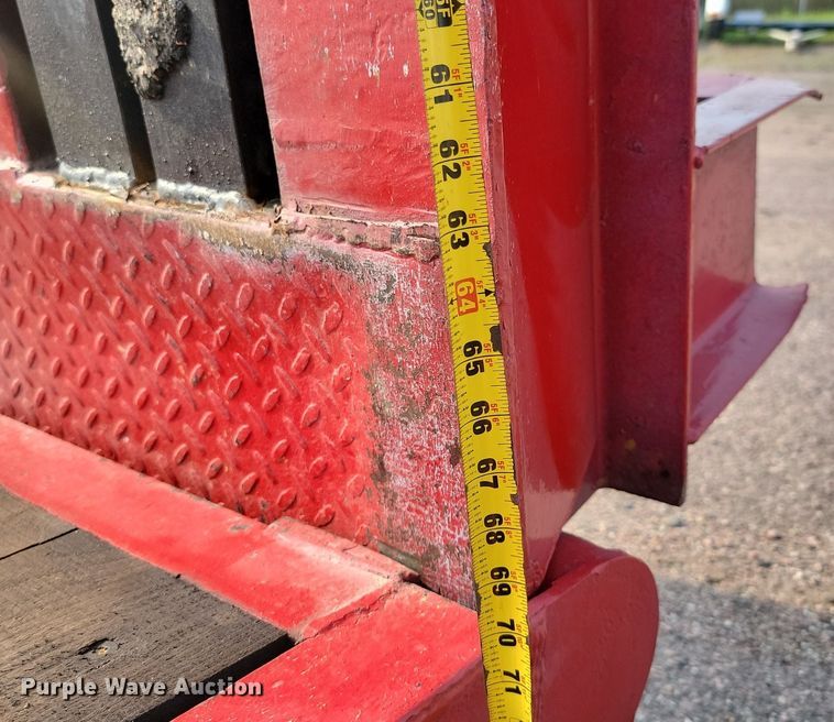 image for item OD9649 1998 Trail Boss drop deck equipment trailer