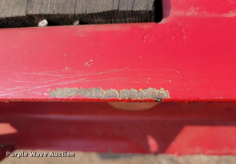 image for item OD9649 1998 Trail Boss drop deck equipment trailer