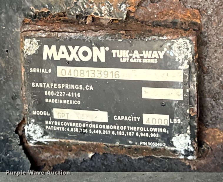 image for item OF9790 2009 International  WorkStar 7500 box truck