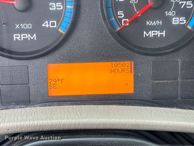 image for item OF9790 2009 International  WorkStar 7500 box truck