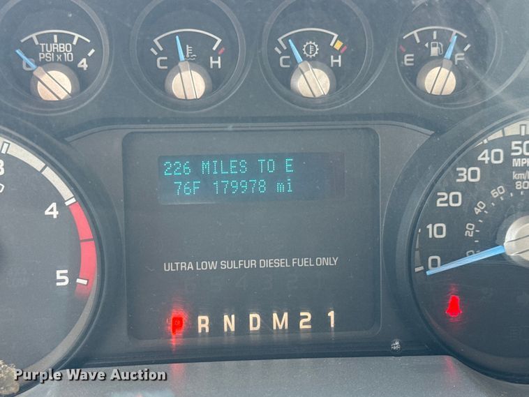 image for item DJ6245 2011 Ford F550 utility / service truck