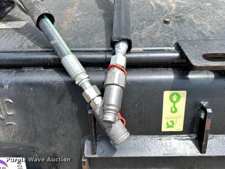 image for item DJ6248 2020 Caterpillar  BU118 skid steer sweeper