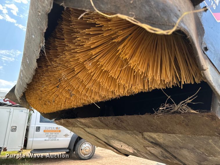 image for item DJ6248 2020 Caterpillar  BU118 skid steer sweeper