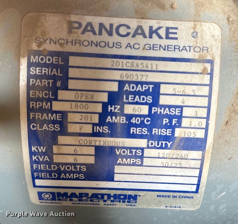 image for item DR0961 2010 Magnum MLT3060M light plant