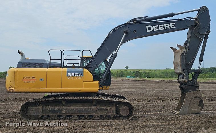 image for item DS4636 2017 John Deere 350G LC excavator
