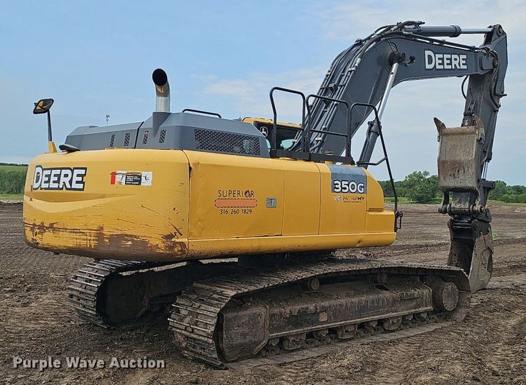 image for item DS4636 2017 John Deere 350G LC excavator