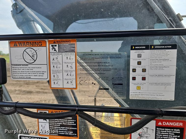 image for item DS4636 2017 John Deere 350G LC excavator