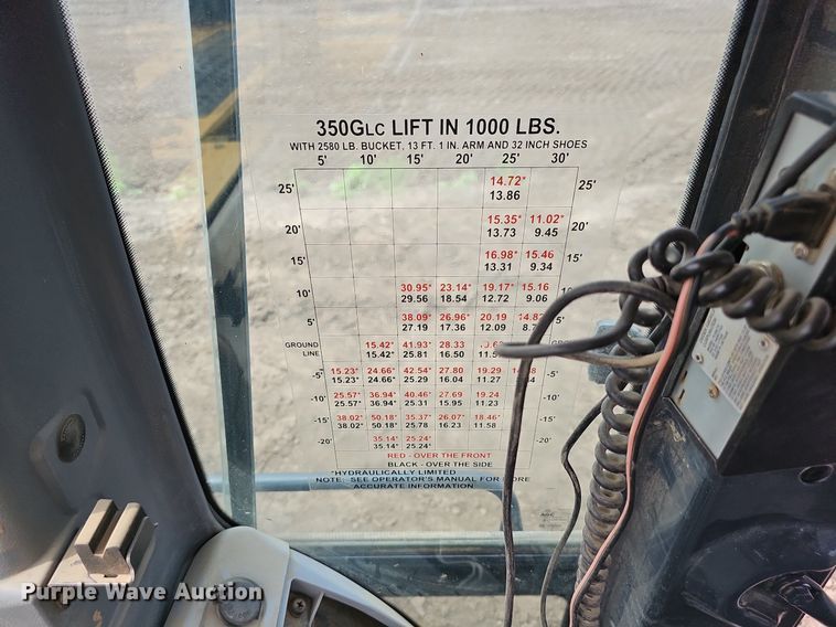 image for item DS4636 2017 John Deere 350G LC excavator