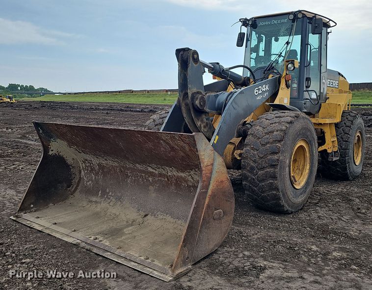 image for item DS4639 2012 John Deere 624K high lift wheel loader