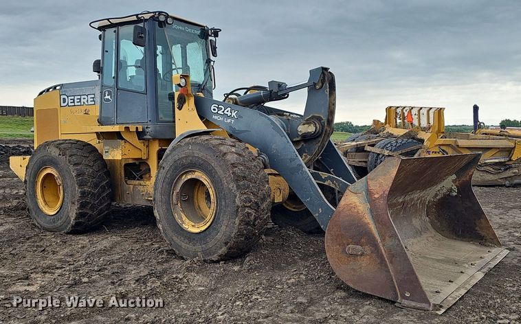 image for item DS4639 2012 John Deere 624K high lift wheel loader
