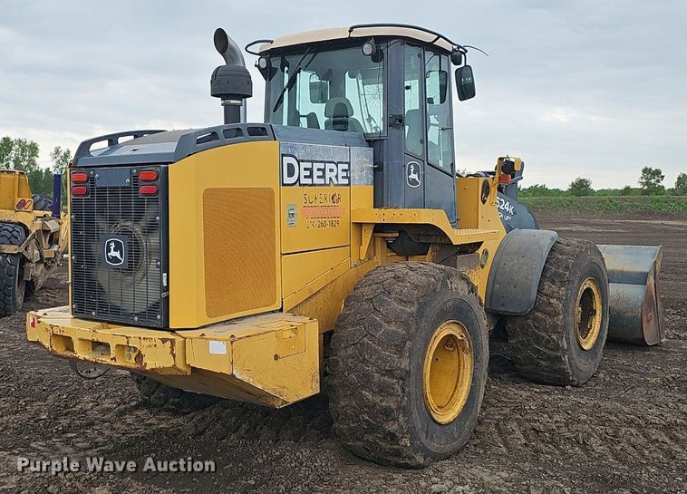 image for item DS4639 2012 John Deere 624K high lift wheel loader