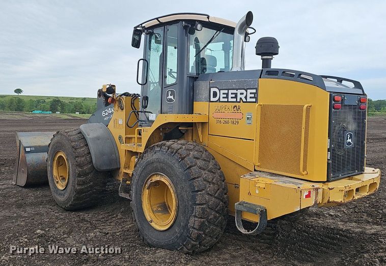 image for item DS4639 2012 John Deere 624K high lift wheel loader