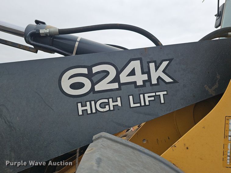 image for item DS4639 2012 John Deere 624K high lift wheel loader
